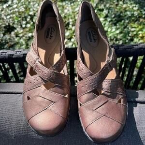 ▶️ Clarks ◀️ The Ashland Spin Q - Pewter - size 8